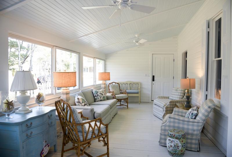 Winning the Residential Renovation-Restoration-Preservation category is 10 Oak Ave., owners Mark and Janice Hansan. The porch was renovated, keeping the original floor, walls, and windows of the existing house. DENY HOWETH PHOTO